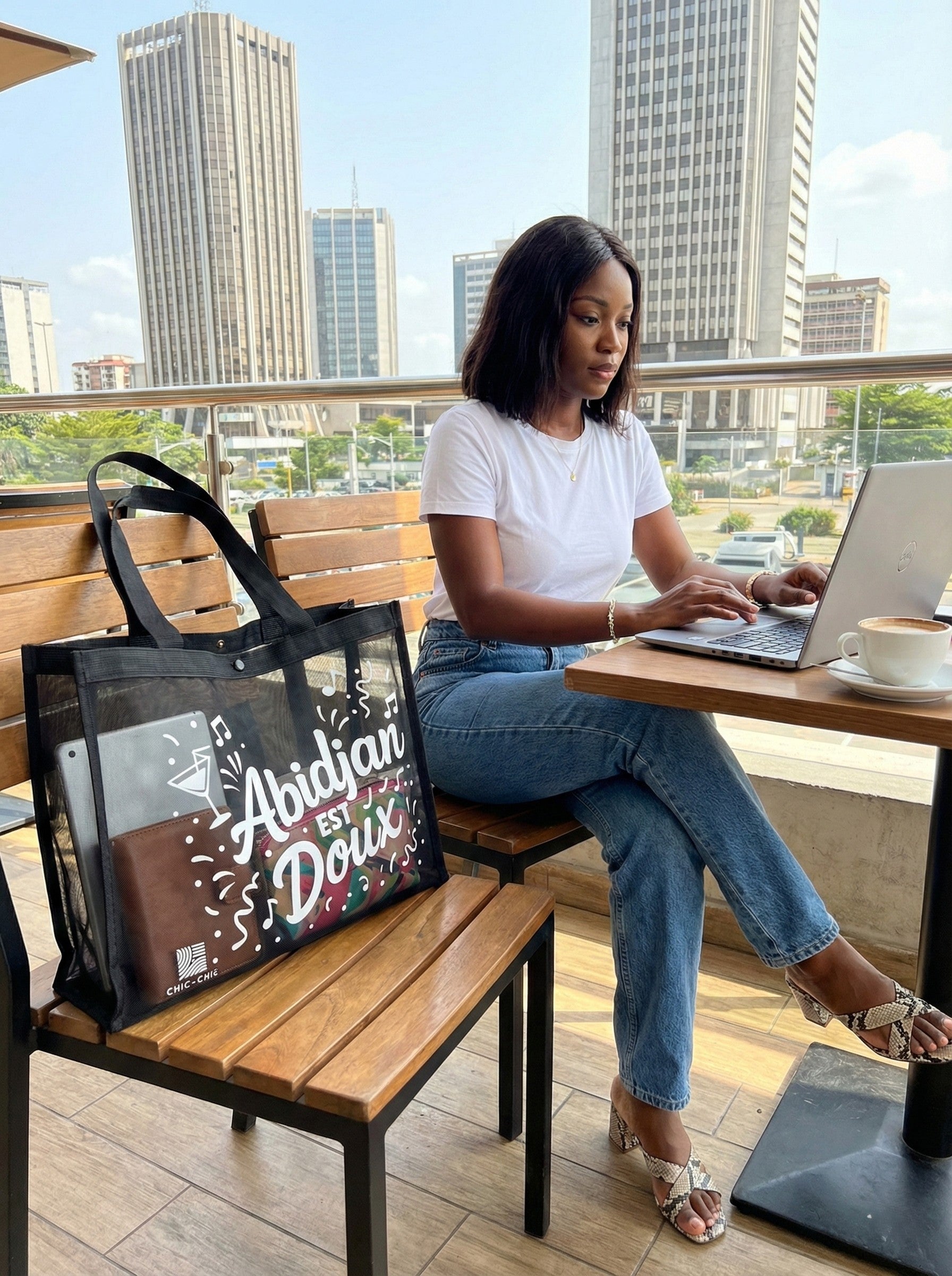 Sac Cabas Chic Chic Collection Abidjan est doux