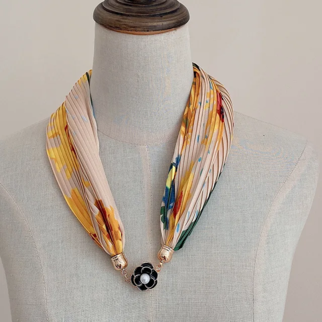 Foulard Bijou "Camélia"