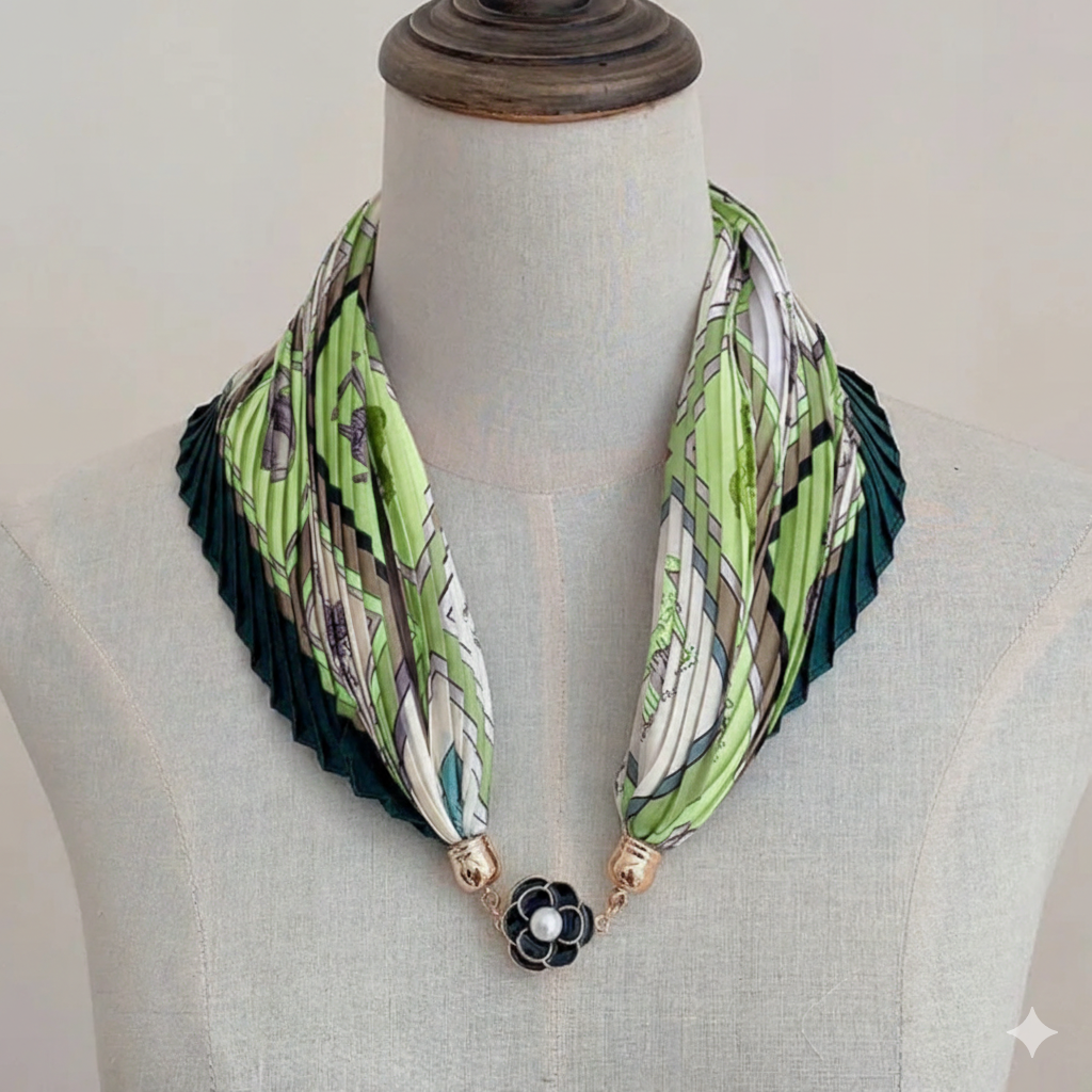 Foulard Bijou "Camélia"