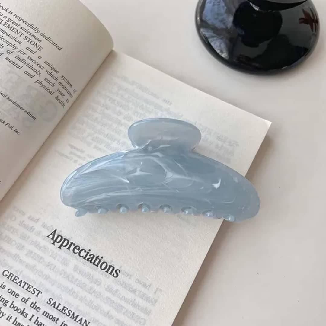 La Pince à Cheveux Effet Marbré
